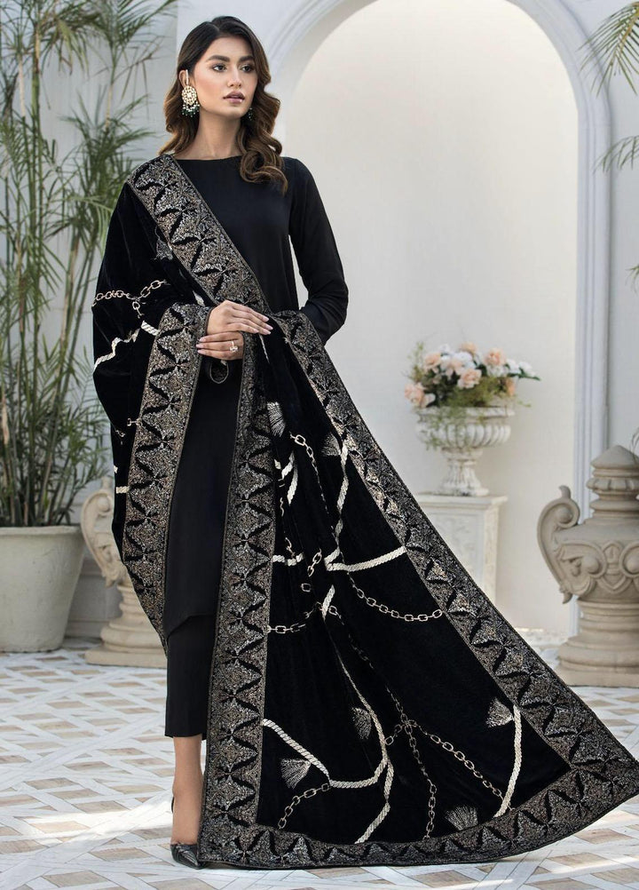 Resham Ghar  Velvet  Shawls RGVS-01 - Winter Shawls