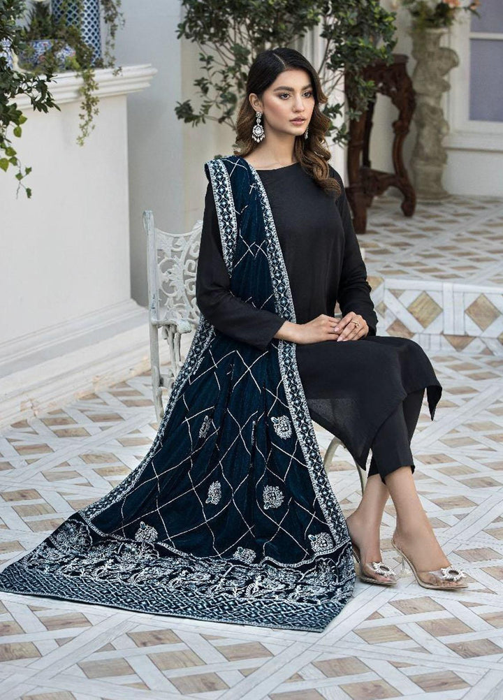 Resham Ghar  Velvet  Shawls RGVS-02 - Winter Shawls