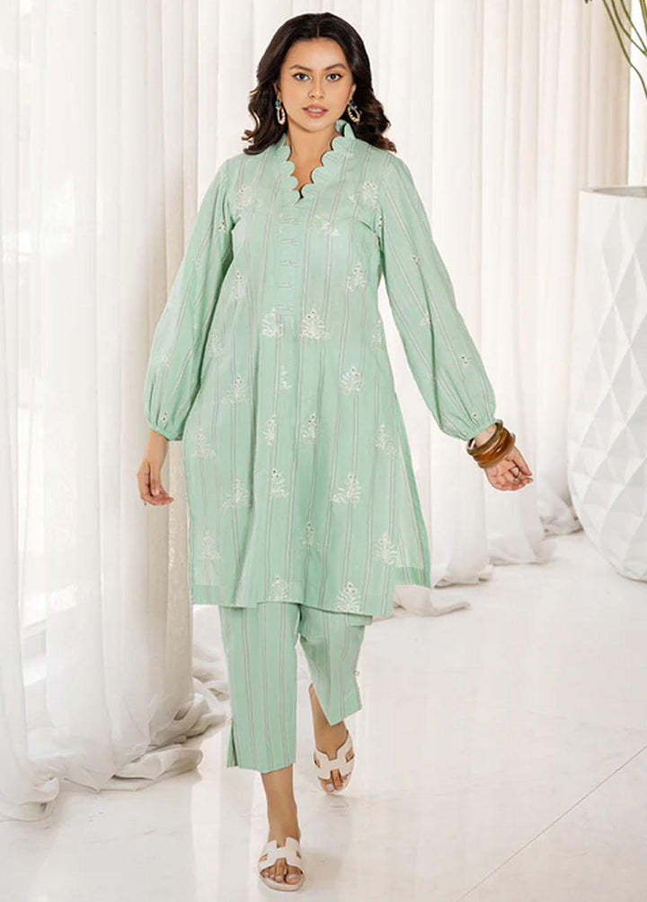Izel Pret Casual Cotton 2 Piece Suit IZL23P GYPSO