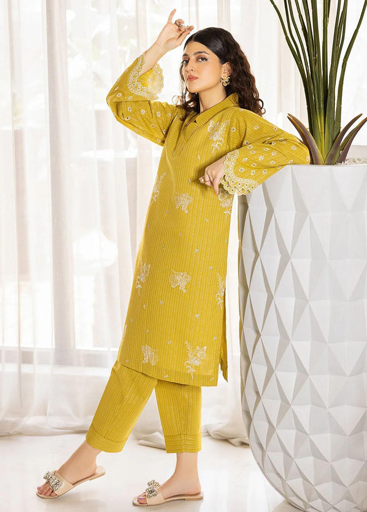 Izel Pret Casual Cotton 2 Piece Suit IZL23P JADE