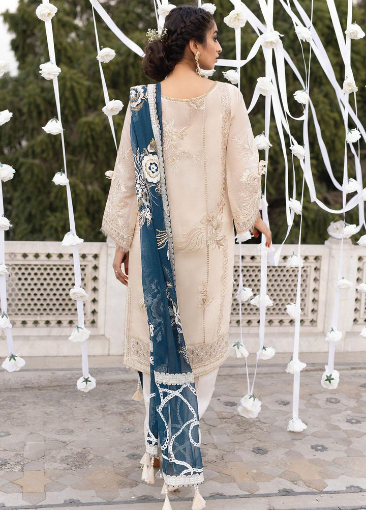 Iznik Embroidered Paper Cotton Suits Unstitched 3 Piece IZ21F 04 Marmar - Festive Collection