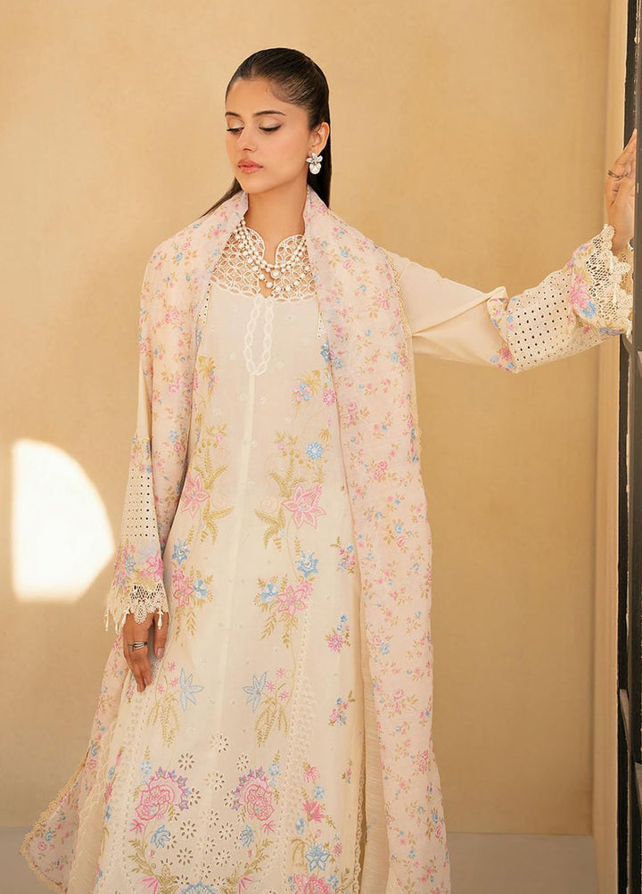 Jahan by Rajbari Embroidered Lawn Suits Unstitched 3 Piece RB25JPF D-2 A Aira - Summer Collection