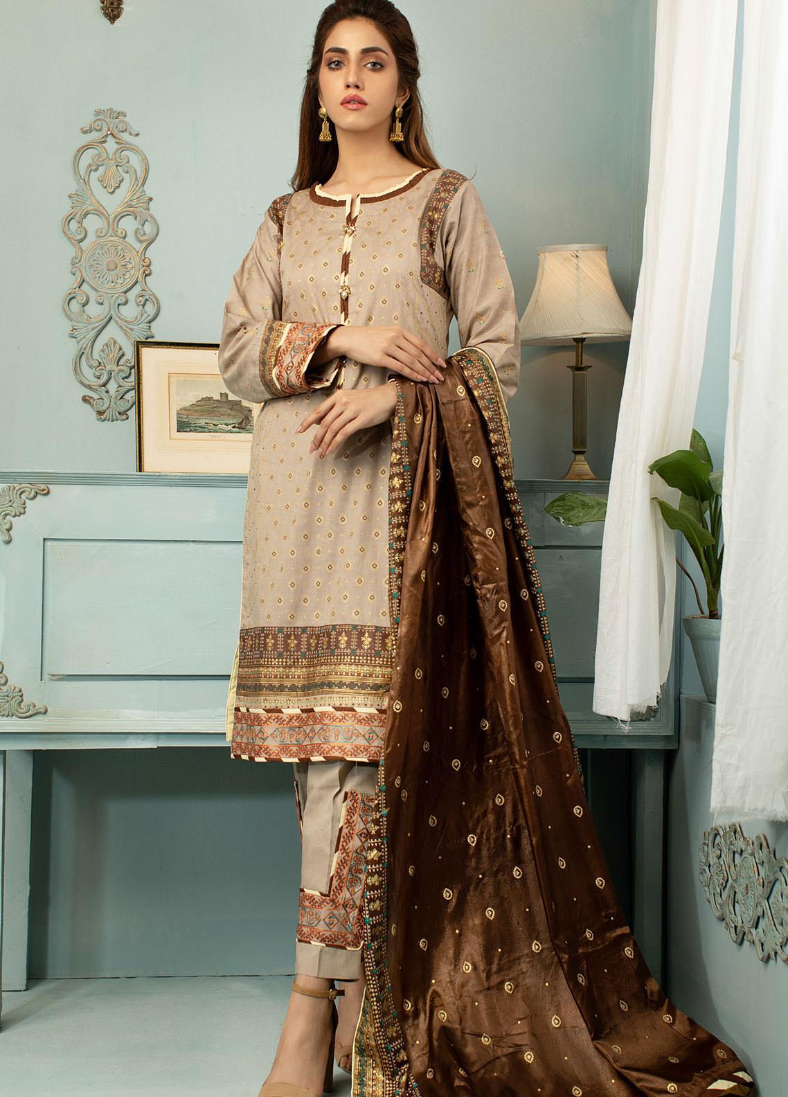 Jahan Casuals by AB Textiles Embroidered Lawn Suits Unstitched 3 Piece ...