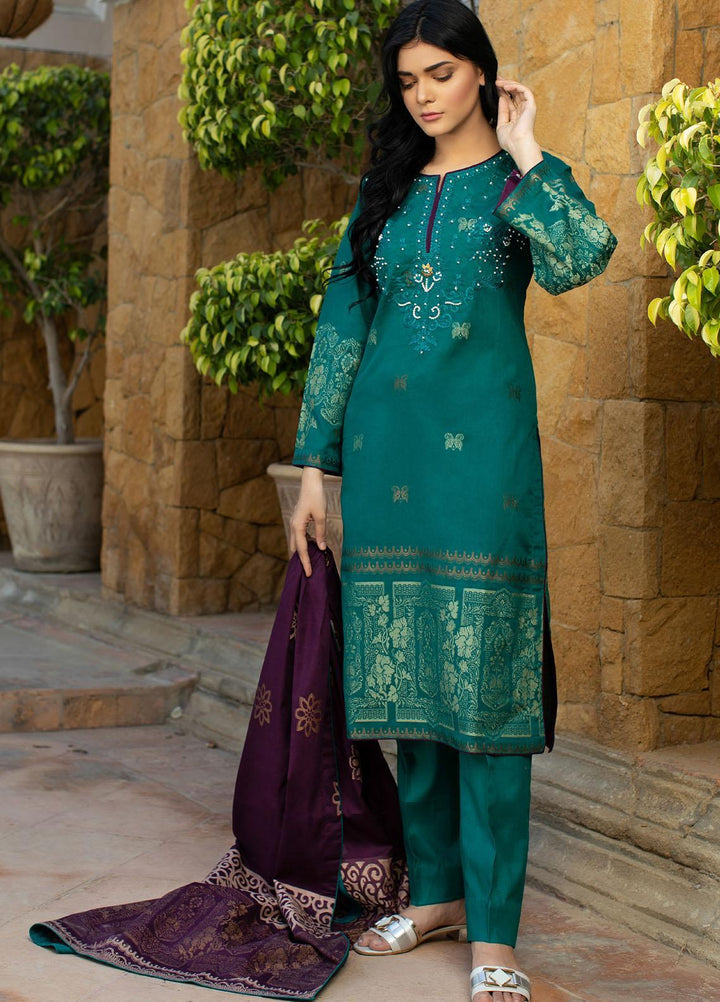 Jahan by AB Textiles Embroidered Lawn Suits Unstitched 3 Piece AB21TT 01 - Summer Collection