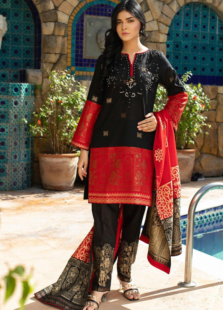 Jahan by AB Textiles Embroidered Lawn Suits Unstitched 3 Piece AB21TT 02 - Summer Collection