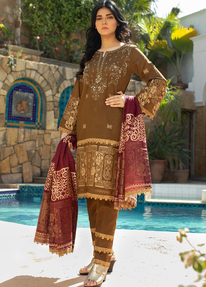 Jahan by AB Textiles Embroidered Lawn Suits Unstitched 3 Piece AB21TT 05 - Summer Collection