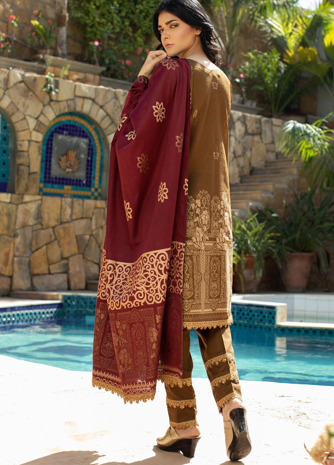Jahan by AB Textiles Embroidered Lawn Suits Unstitched 3 Piece AB21TT 05 - Summer Collection