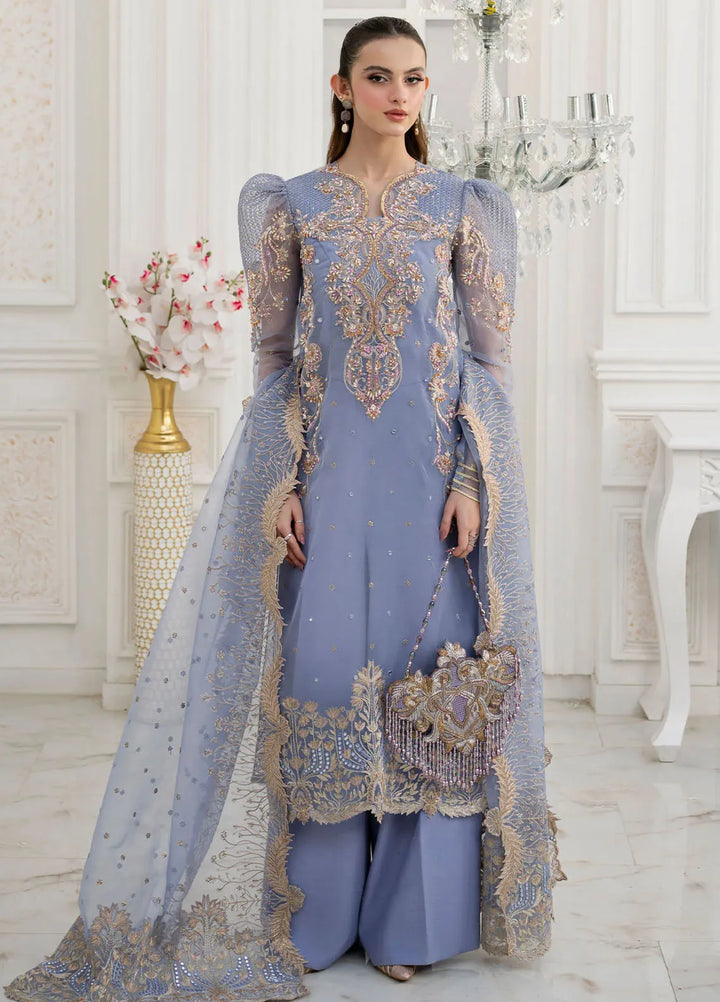 Jamnii Pret Embroidered Organza 3 Piece Suit Elsa