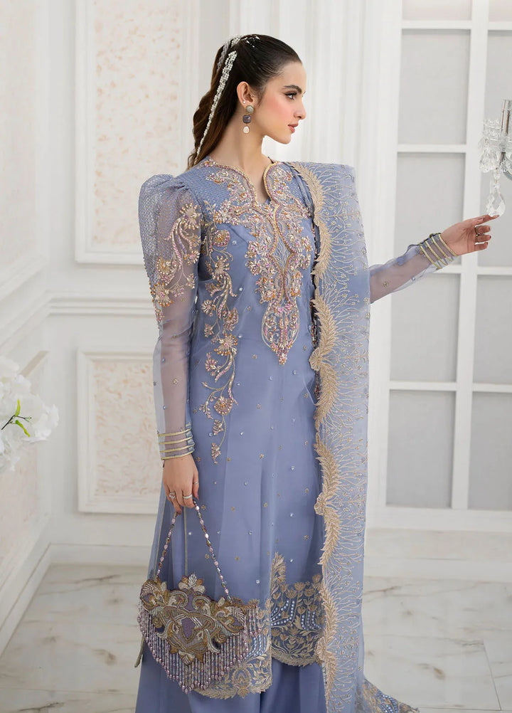 Jamnii Pret Embroidered Organza 3 Piece Suit Elsa