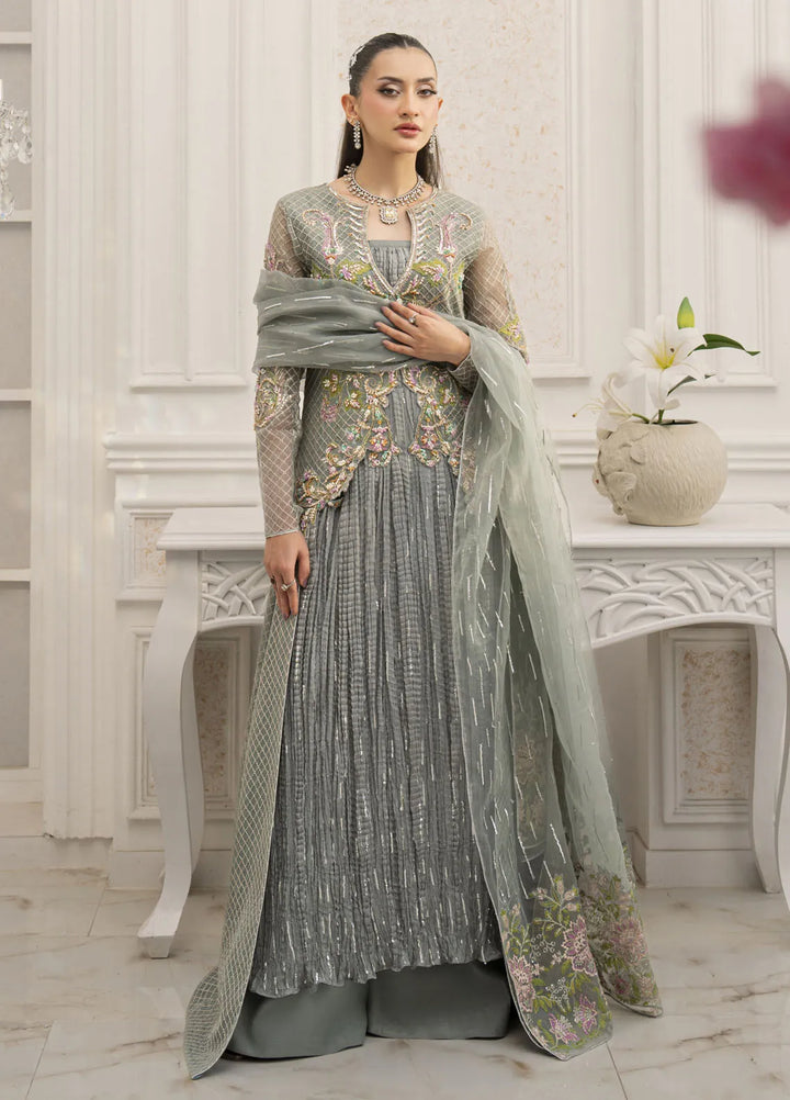 Jamnii Pret Embroidered Organza 3 Piece Suit Livia