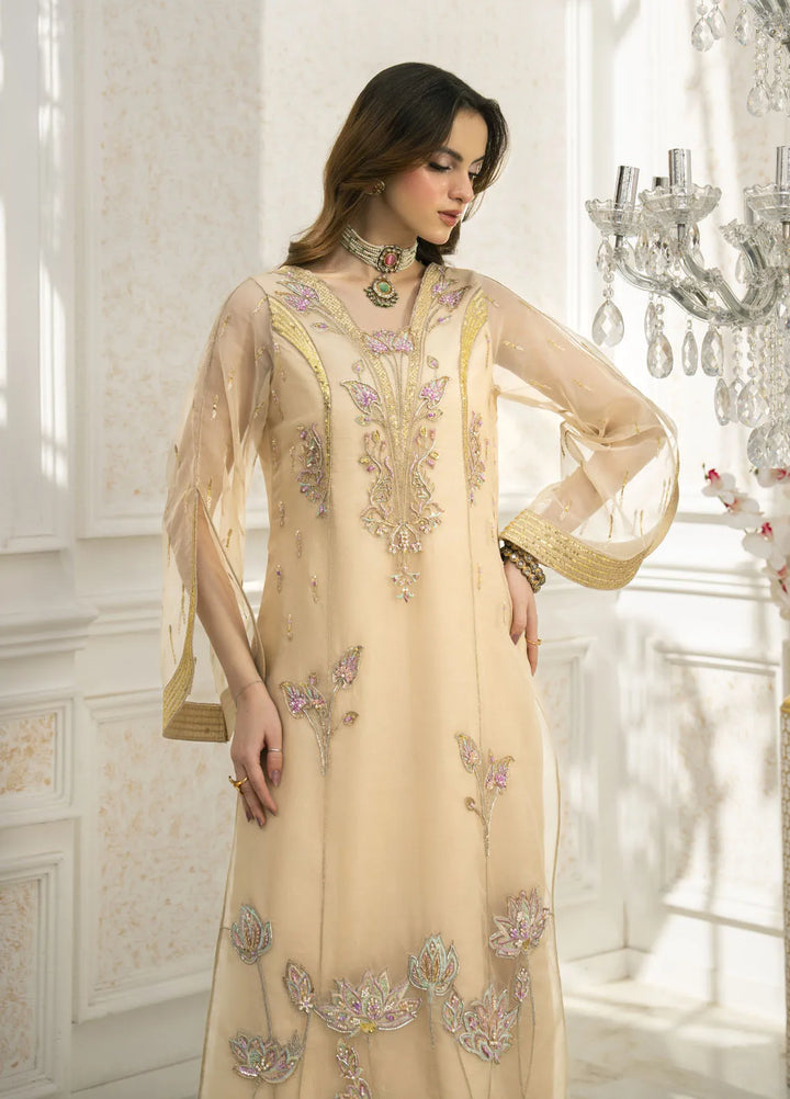 Jamnii Pret Embroidered Organza 3 Piece Suit Viana