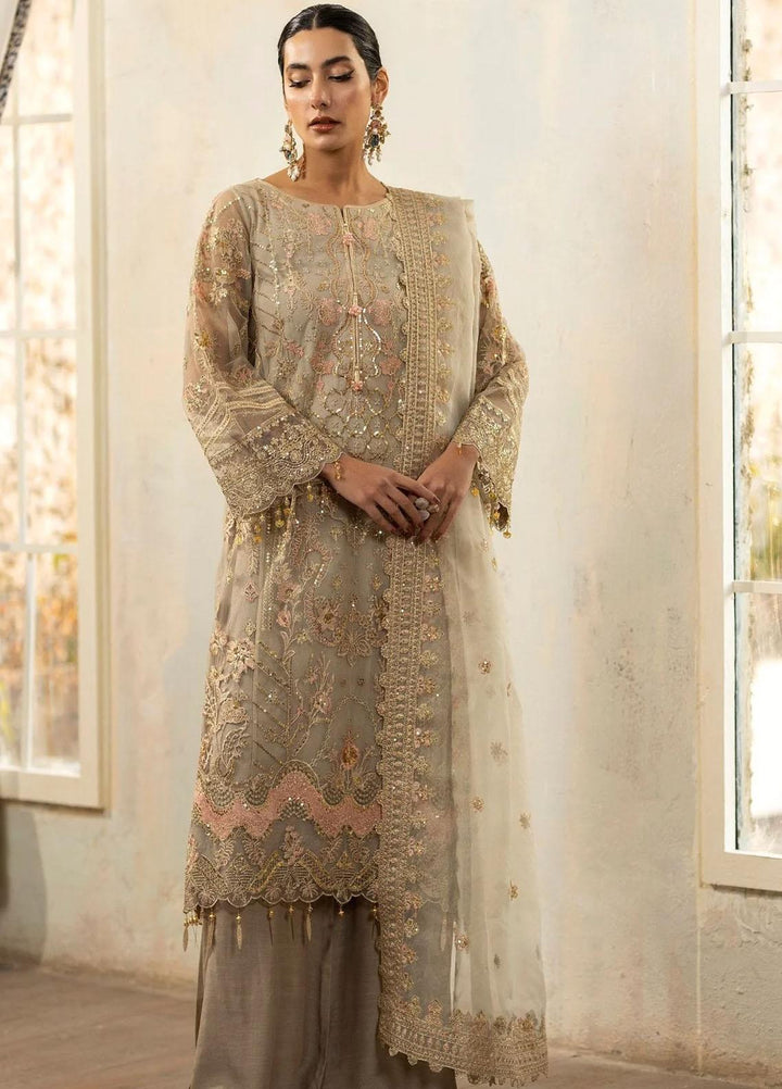 Mohagni Pret Embroidered Net 3 Piece Suit MGL-03 ELANA