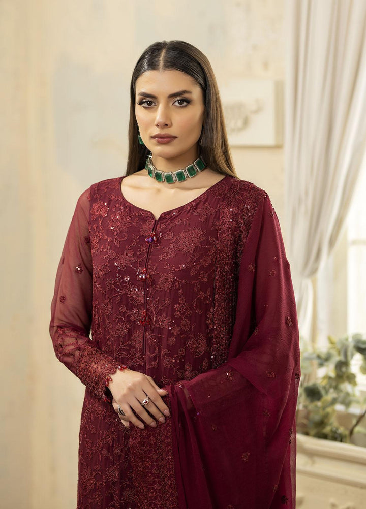 Mohagni Pret Embroidered Chiffon 3 Piece Suit MGL-11 CIARA