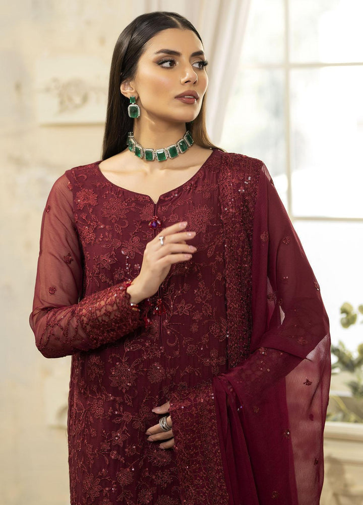 Mohagni Pret Embroidered Chiffon 3 Piece Suit MGL-11 CIARA