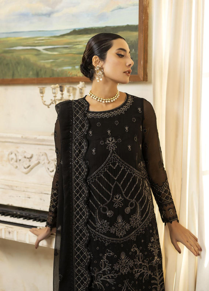 Janan By Mohagni Embroidered Chiffon Suits Unstitched 3 Piece MGL-13 Ayzel - Festive Collection