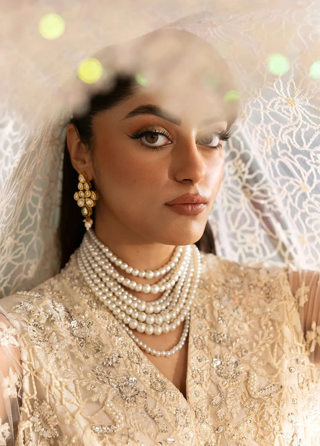 Jashn by Imrozia Serene Embroidered Net Suit Unstitched 3 Piece IM25J SB-35 Parnoor - Formals Collection