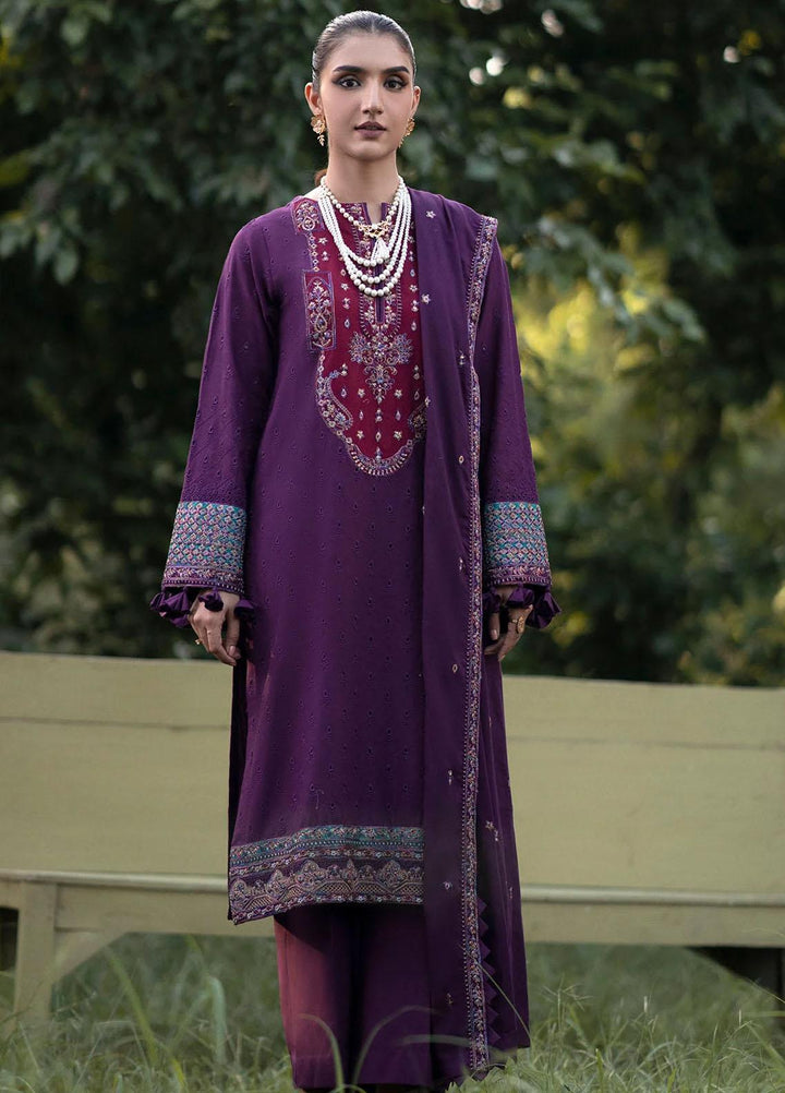 Jehan By Motifz Embroidered Khaddar Suits Unstitched 3 Piece MT23J 4356 Ziva - Winter Collection