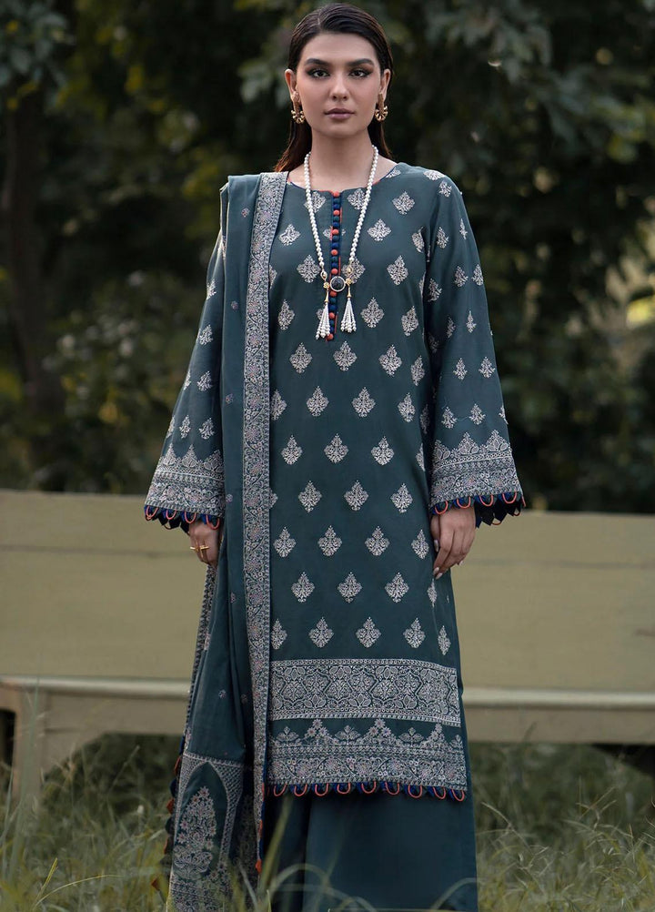 Jehan By Motifz Embroidered Khaddar Suits Unstitched 3 Piece MT23J 4358 Mandisa - Winter Collection