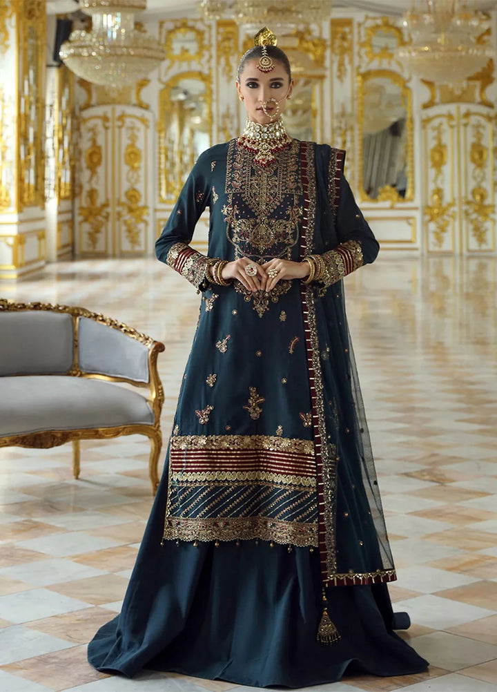 Jihaan by Salitex Embroidered Yarn Suits Unstitched 3 Piece SUNS24AJI007UT - Fesitive Collection