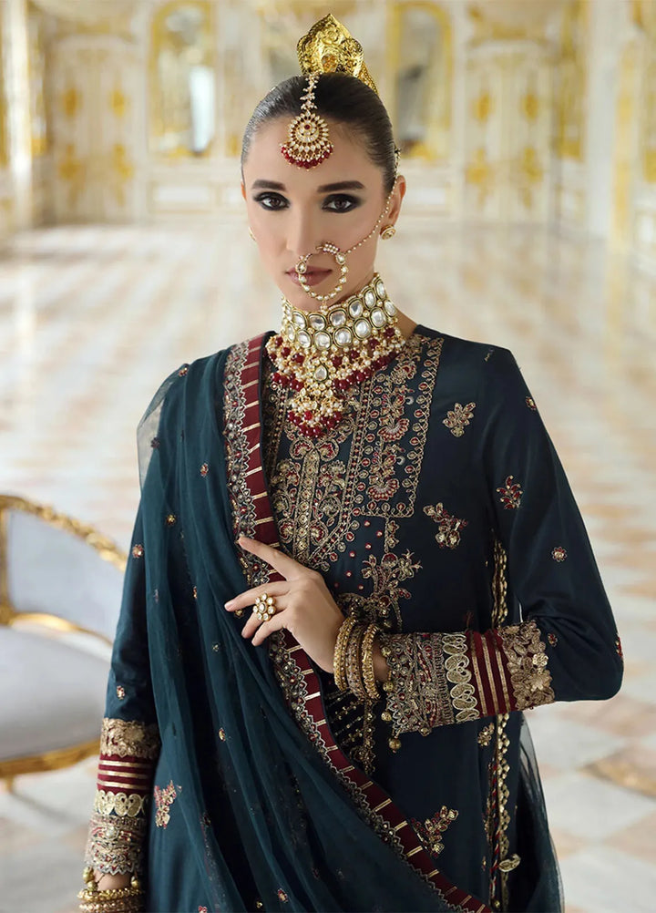 Jihaan by Salitex Embroidered Yarn Suits Unstitched 3 Piece SUNS24AJI007UT - Fesitive Collection