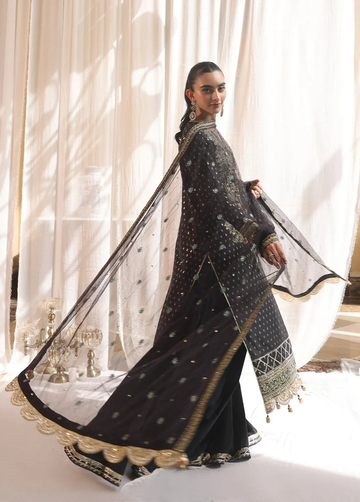 Jihan By Salitex Embroidered Yarn Dyed Suit Unstitched 3 Piece SUNS24AJI011UT - Festive Collection