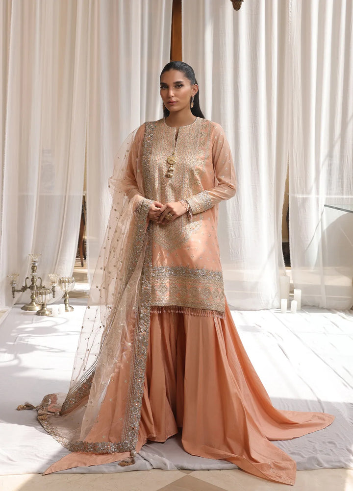 Jihan By Salitex Embroidered Yarn Dyed Suit Unstitched 3 Piece SUNS24AJI012UT - Festive Collection