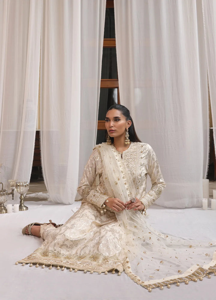 Jihan By Salitex Embroidered Yarn Dyed Suit Unstitched 3 Piece SUNS24AJI014UT - Festive Collection