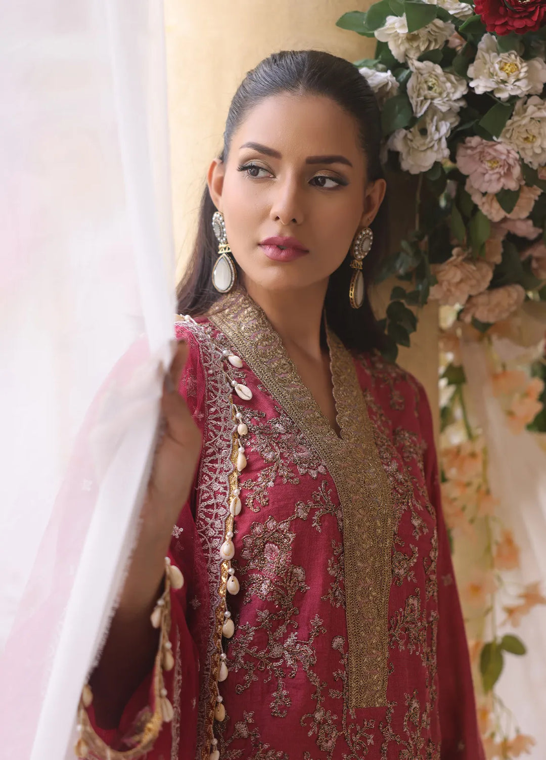 Jihan By Salitex Embroidered Yarn Dyed Suit Unstitched 3 Piece SUNS24AJI015UT - Festive Collection
