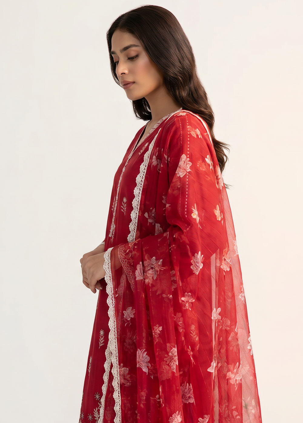 Dynasty by HZ Textiles Unstitched Embroidered Lawn 3 Piece Suit DEC - 03 Summer Collection