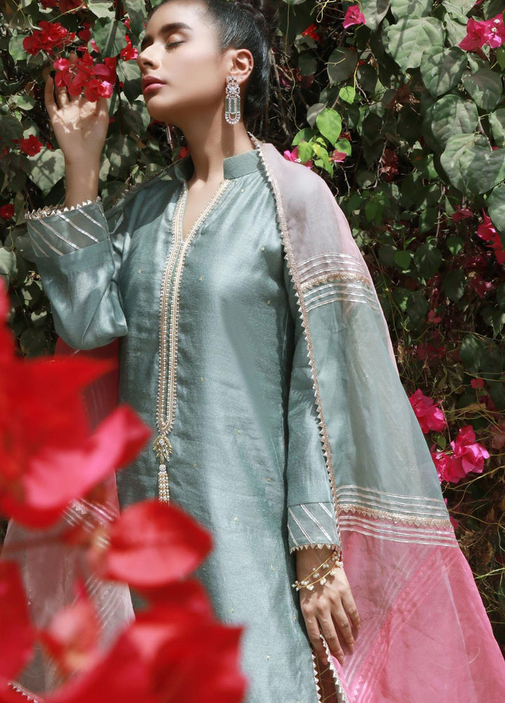 Kaara Luxury Pret  Cotton Net 2 Piece Suit KR-636