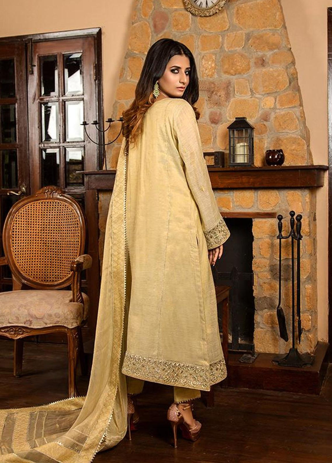 Kaara Luxury Pret Missouri 3 Piece Dress Amor Kr646