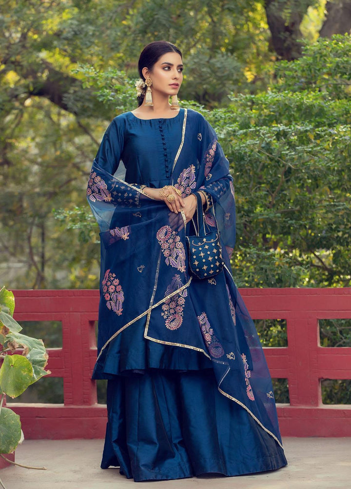 Kaara Luxury Pret Silk 3 Piece Suit Emel Kr658