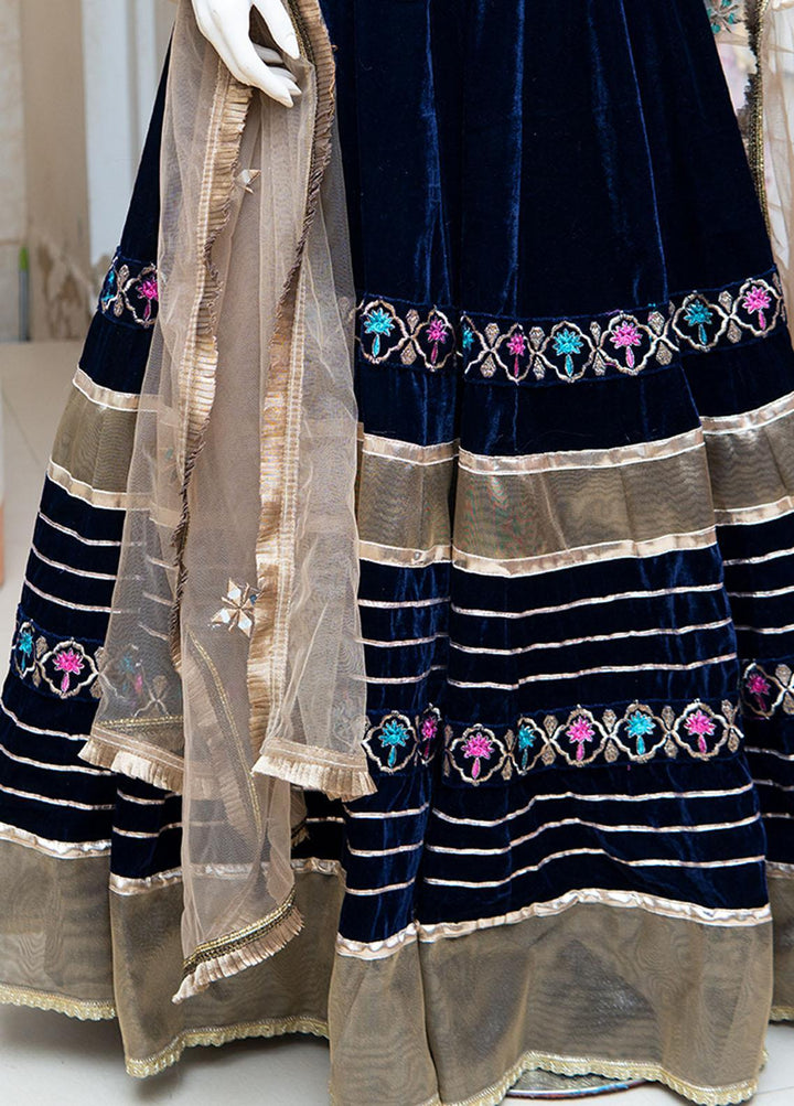 Kaara Pret Embroidered Velvet 3 Piece KA21P KR652 Cynthia
