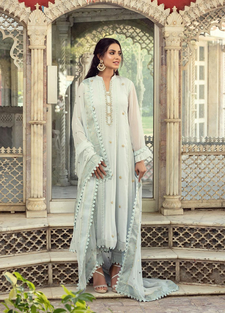 Kaara Luxury Pret  Chiffon 3 Piece Suit Alara KR-663