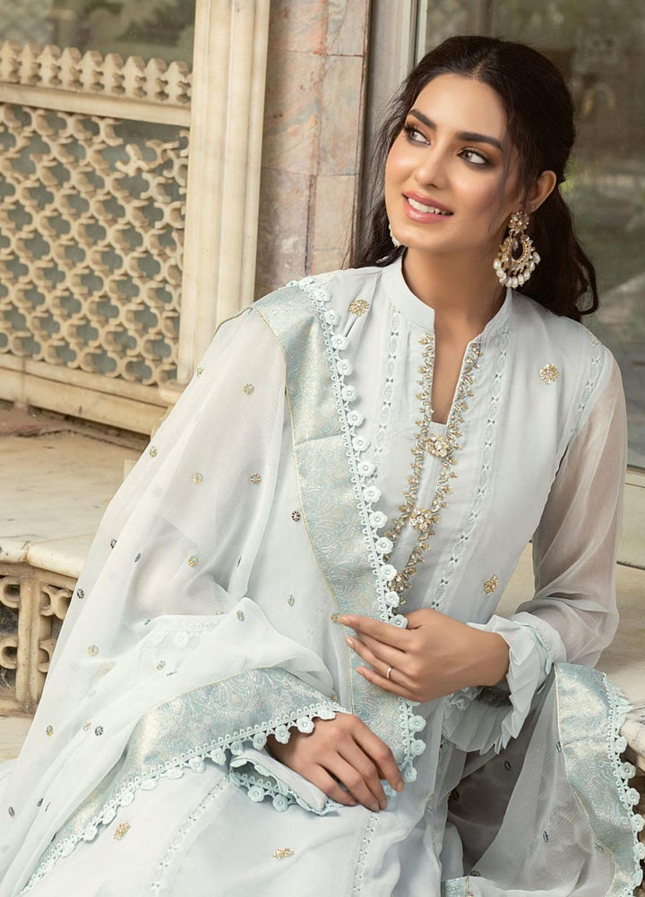 Kaara Luxury Pret  Chiffon 3 Piece Suit Alara KR-663