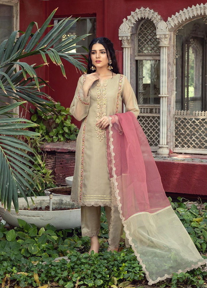 Kaara Luxury Pret  Khaadi Net 3 Piece Suit Meltem KR-2009