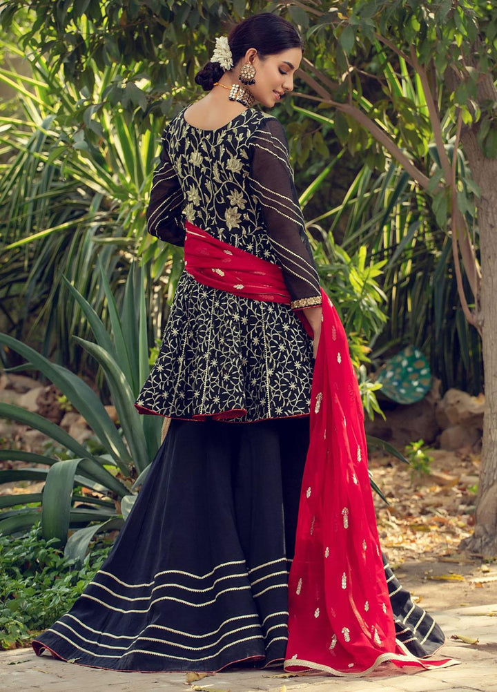 Kaara Luxury Pret Embroidered Net 3 Piece Suit Ece Kr-656