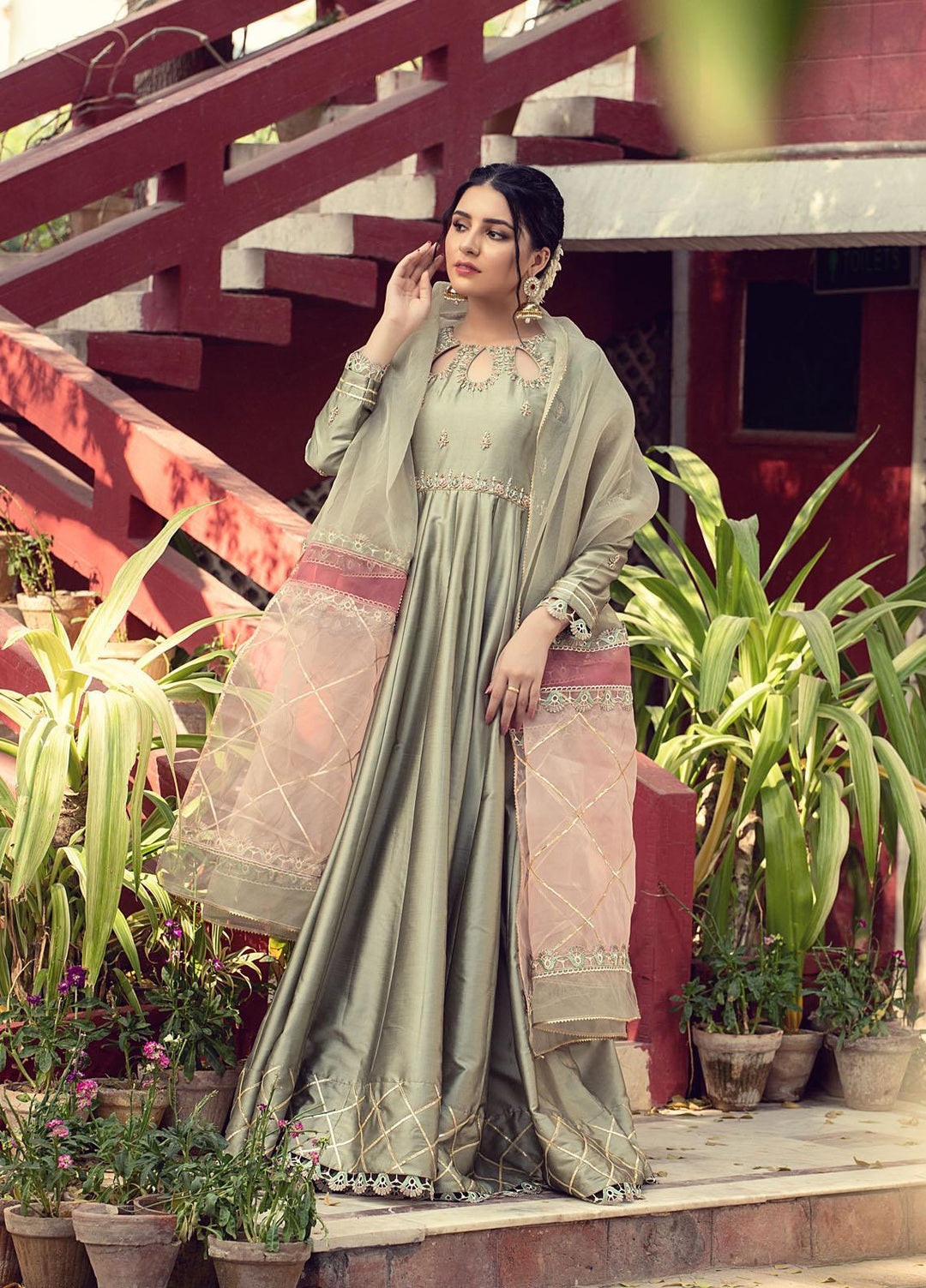 Kaara Luxury Pret  Silk 2 Piece Suit Kr-663-3 Emine