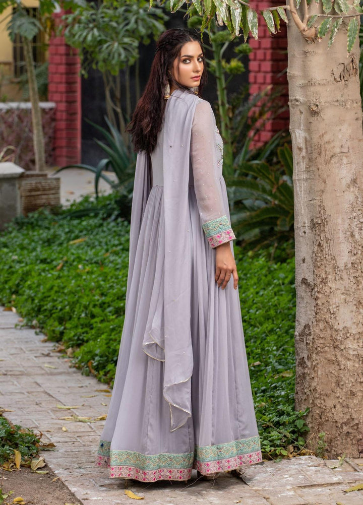 Kaara Luxury Pret  Chiffon 3 Piece Suit Lunara Kr-2003