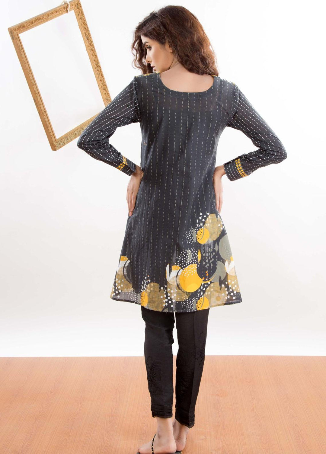 Kaara Pret Semi Formal Lawn Shirt KR5000 MAZE