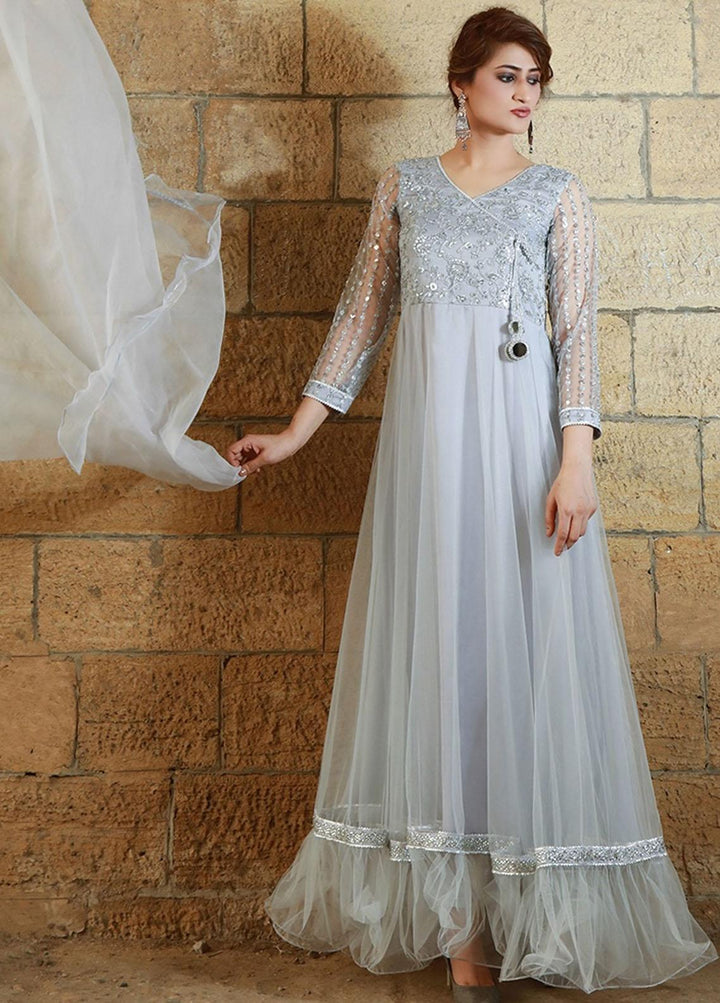 Kaara Pret Semi Formal Net 2 Piece Dress KR631 ESTELLE