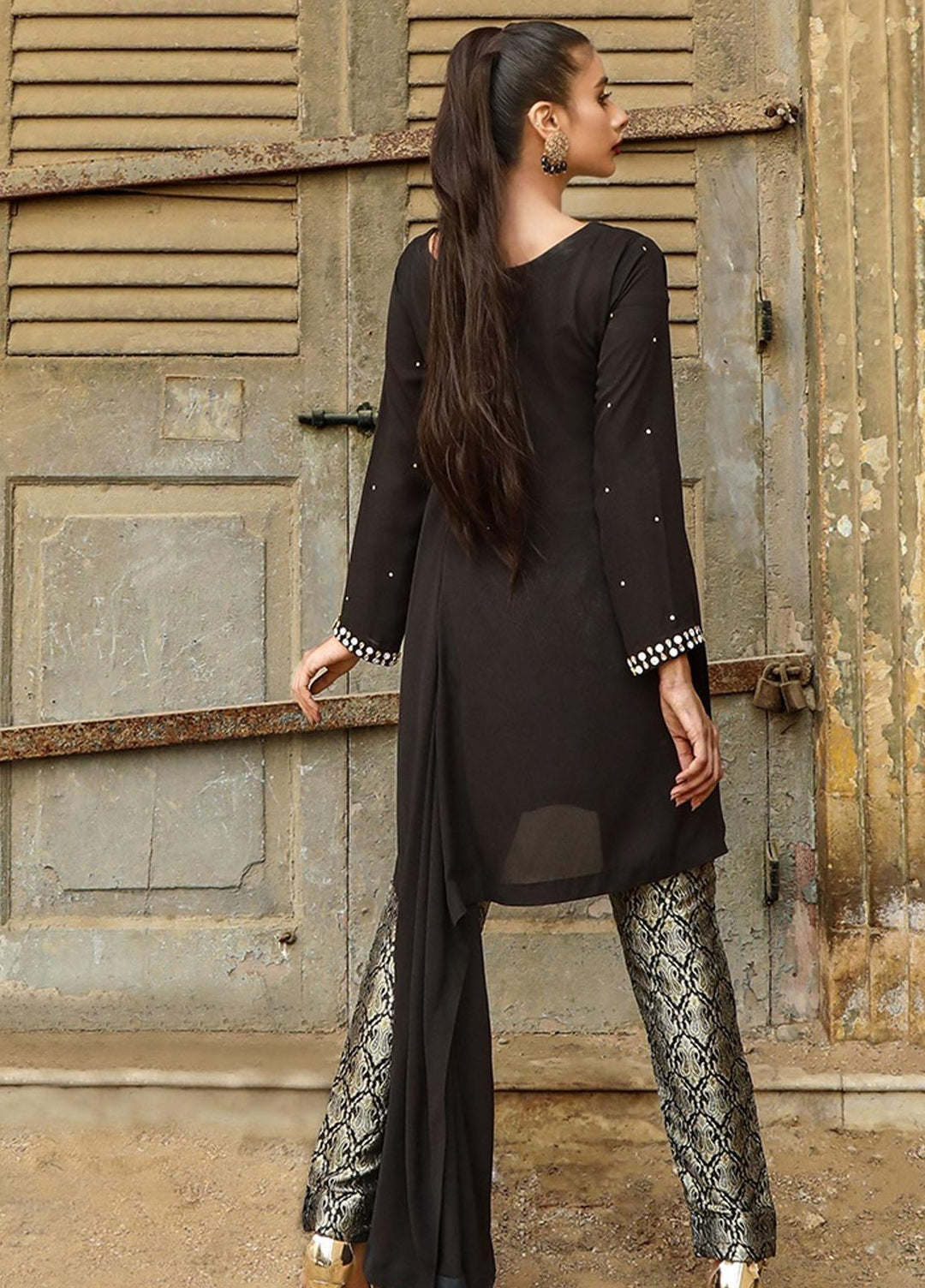 Kaara Pret Semi Formal Georgette Shirt KR633 AMARA