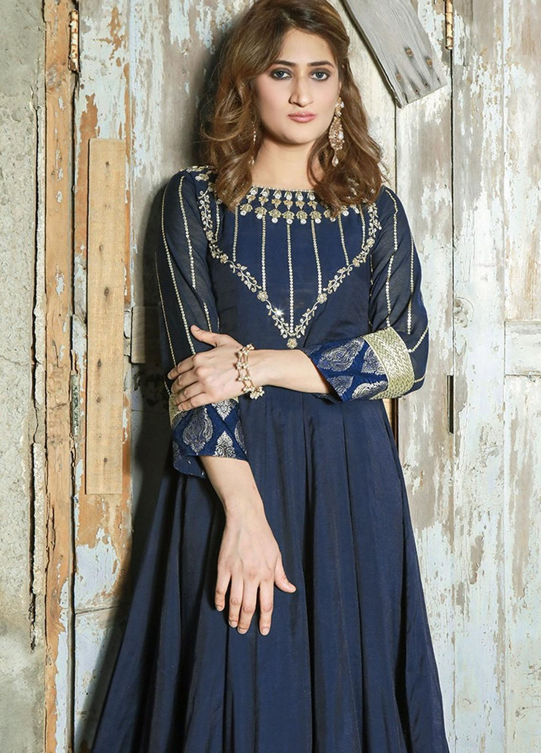 Kaara Pret Semi Formal Cotton 2 Piece Dress KR634 EIRENE