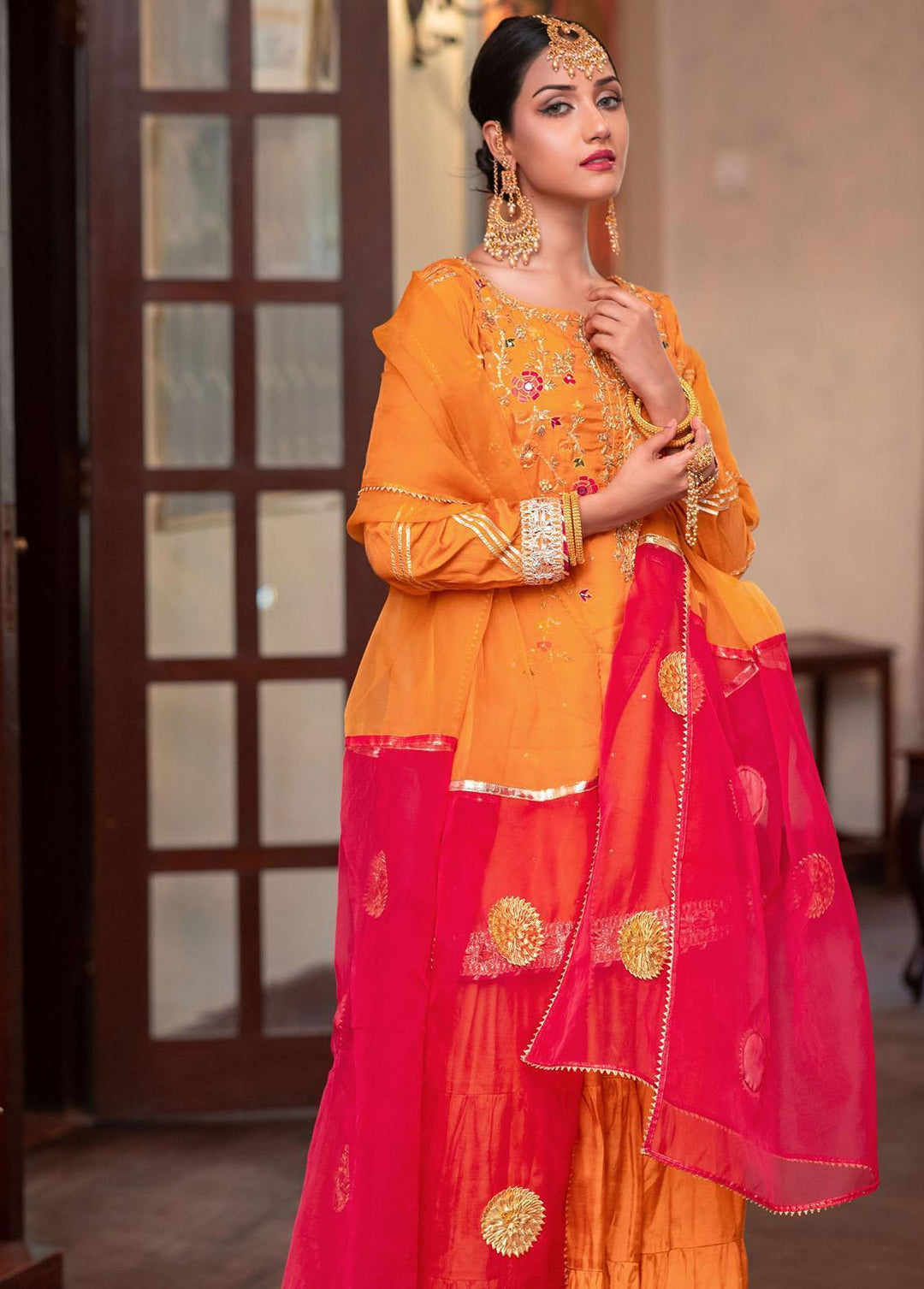 Kaara Pret Semi formal Cotton 3 Piece Suit KR23S KR674 Ethereal Blossom