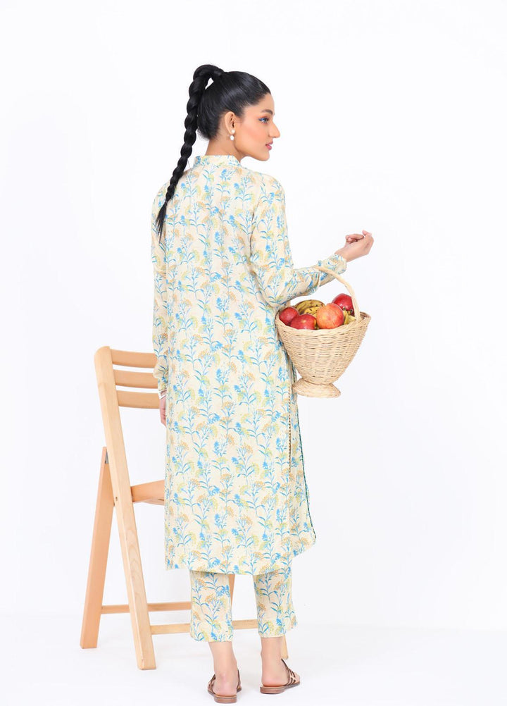 Noorangi Casual Pret  Silk 2 Piece Dress NR22KF WP-02