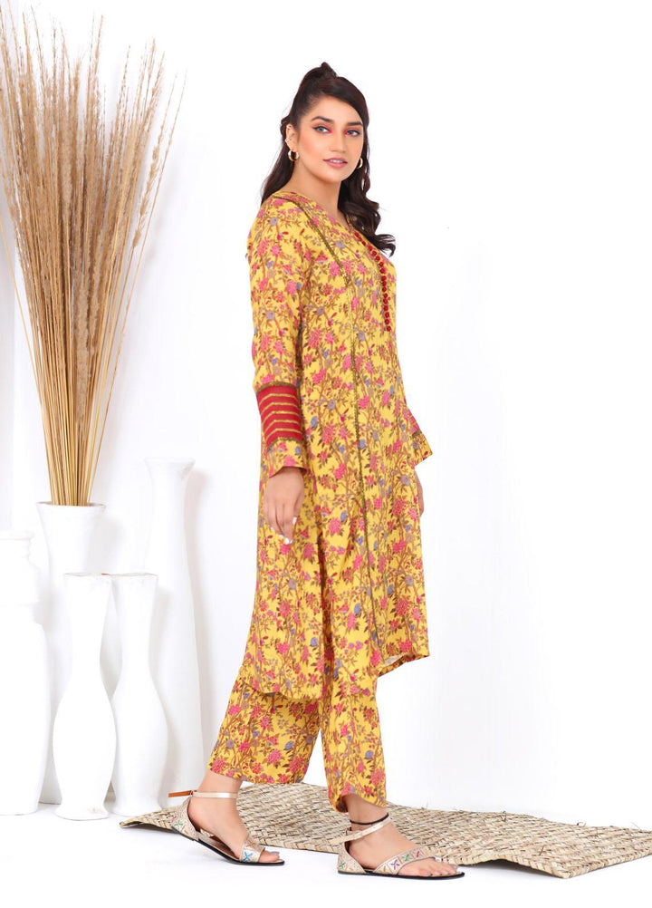 Noorangi Casual Pret  Silk 2 Piece Dress NR22KF WP-03