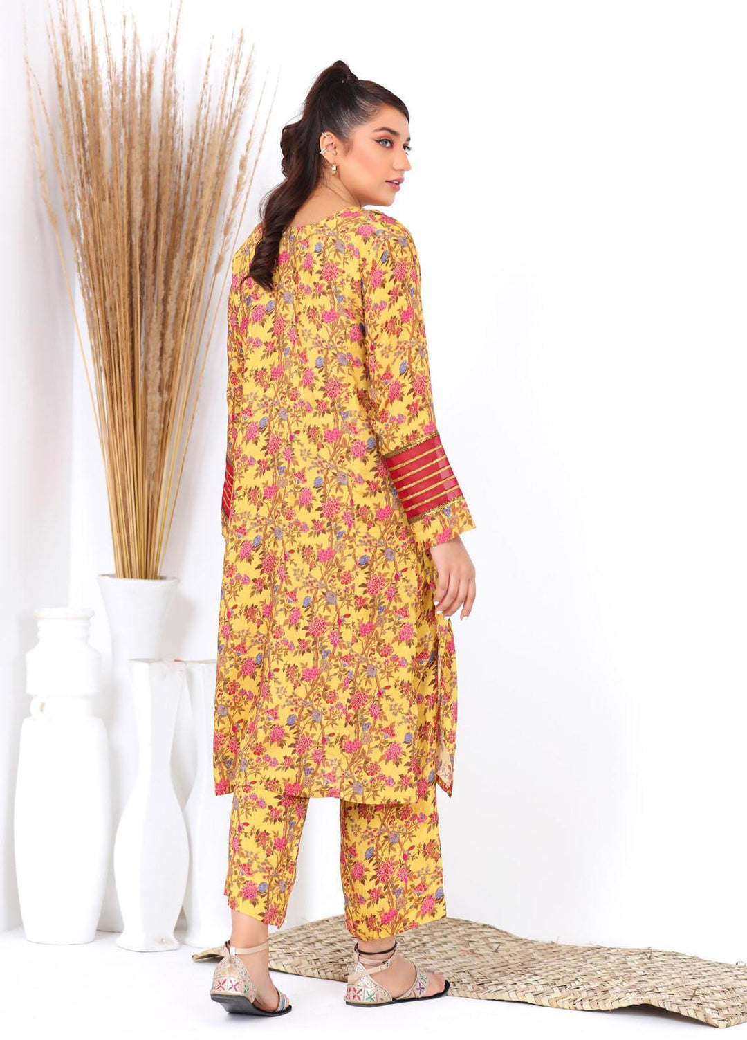 Noorangi Casual Pret  Silk 2 Piece Dress NR22KF WP-03