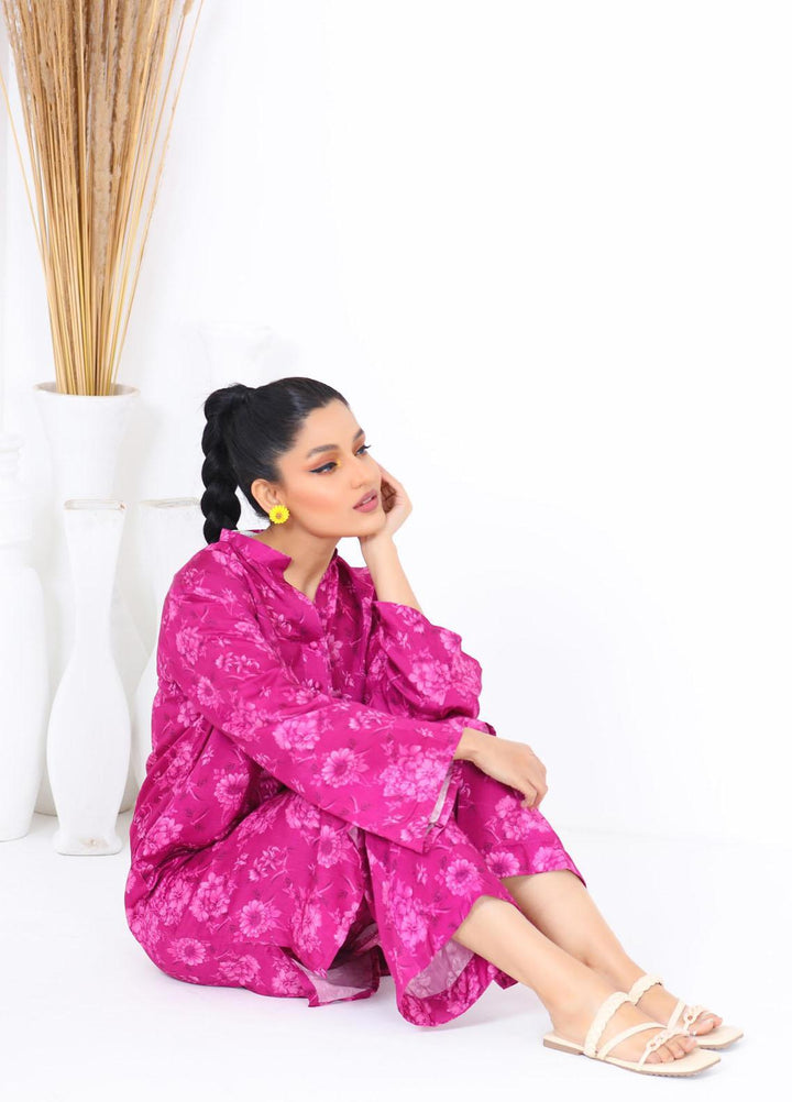 Noorangi Casual Pret  Silk 2 Piece Dress NR22KF WP-04