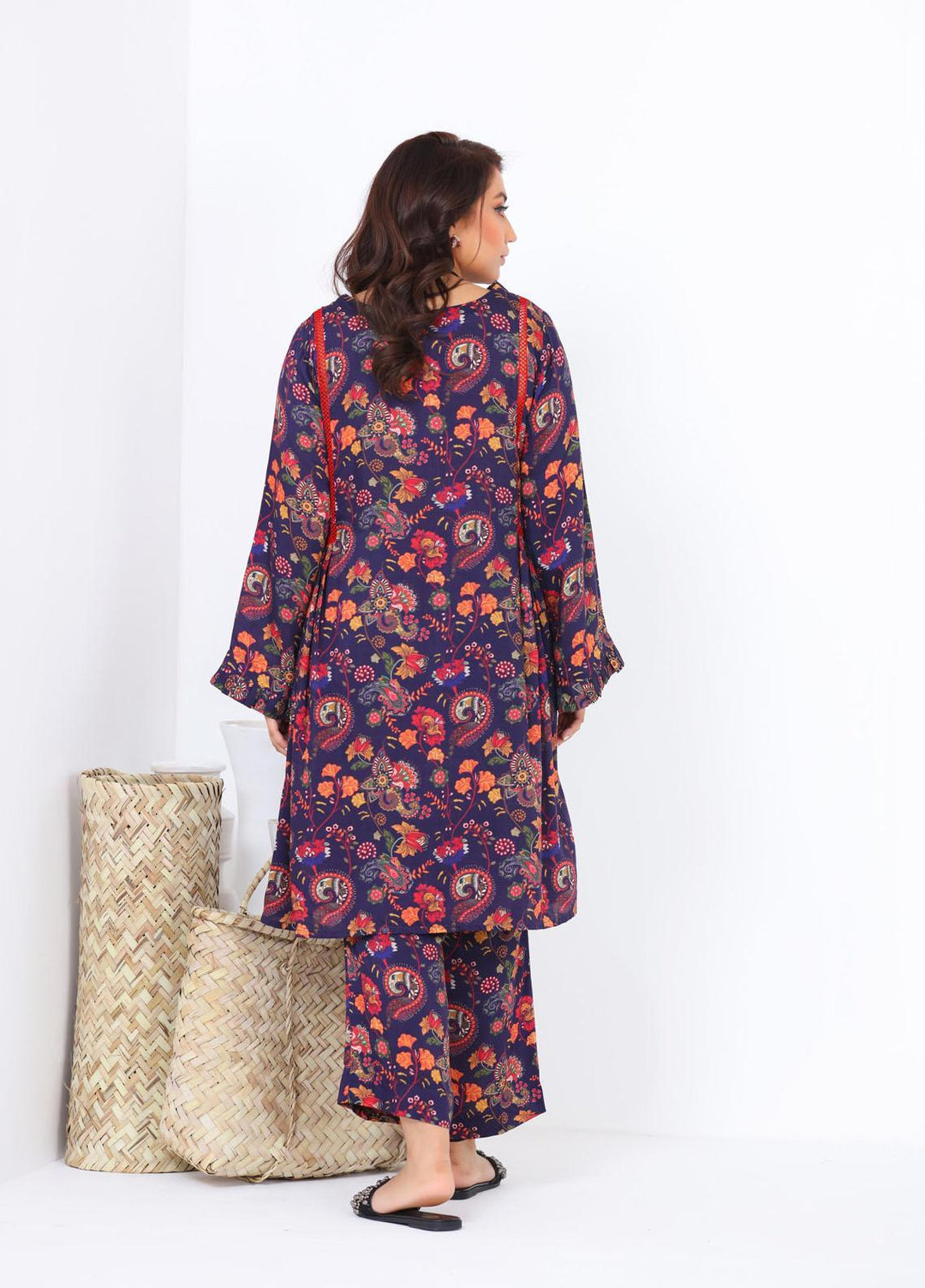 Noorangi Casual Pret  Silk 2 Piece Dress NR22KF WP-05