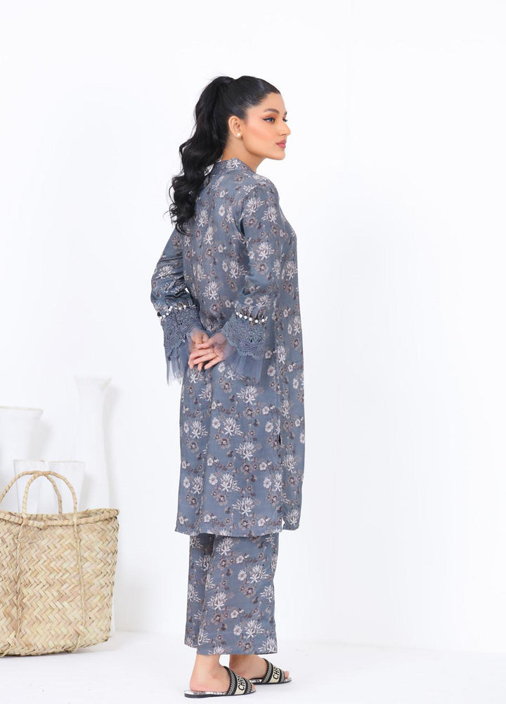 Noorangi Casual Pret  Silk 2 Piece Dress NR22KF WP-06
